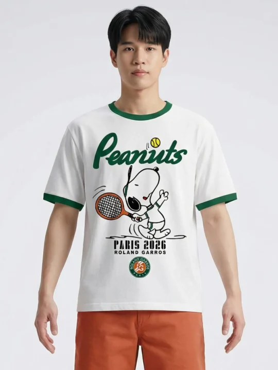 POLO PEANUTS ROLAND-GARROS
