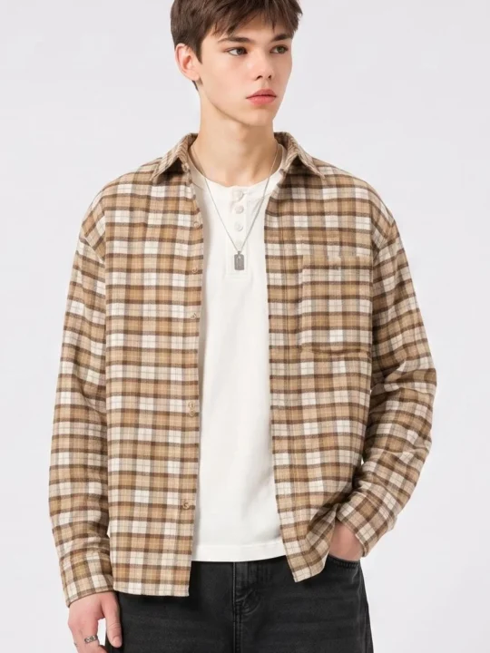 SOBRECAMISA CUADROS